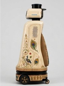 Yantrax side profile with peacock artwork and speaker grille