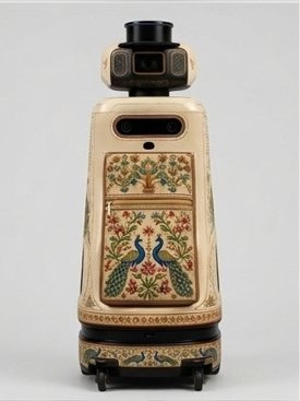 Yantrax front view with camera head